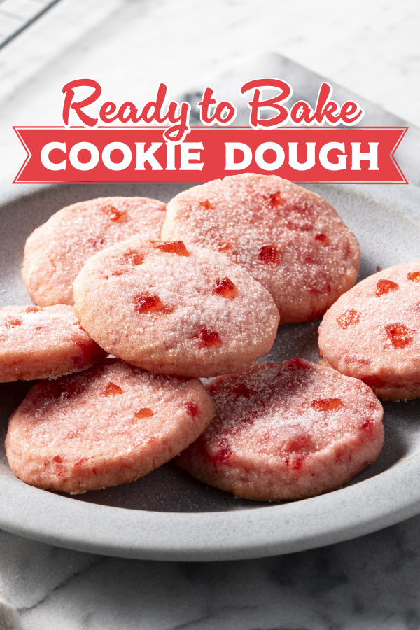 Ready to Bake Cookie Dough Cherry Ice Box Cookies January 2024 Promo Banner
